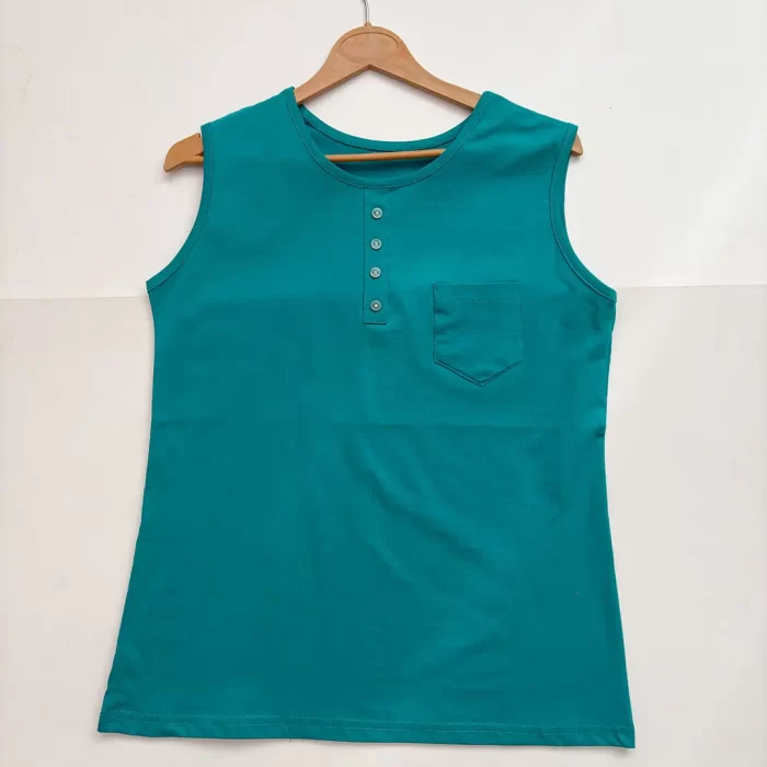 تاپ ساده جیبدار - Image 10