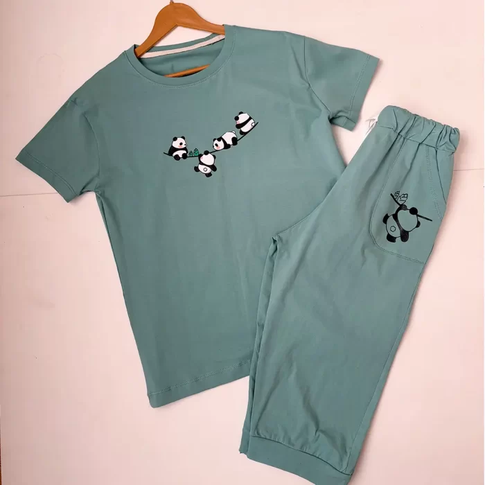 ست تیشرت و شلوارک‌ پاندا - Image 7