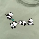 ست تیشرت و شلوارک‌ پاندا - Image 8