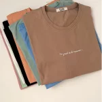 تیشرت اورلانگ باکسی مینیمال - Image 3