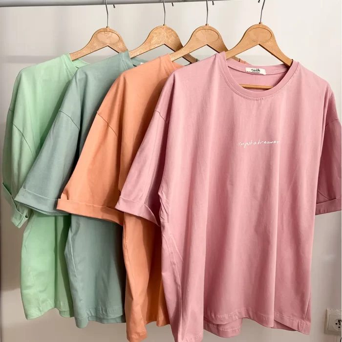 تیشرت اورلانگ باکسی مینیمال - Image 6