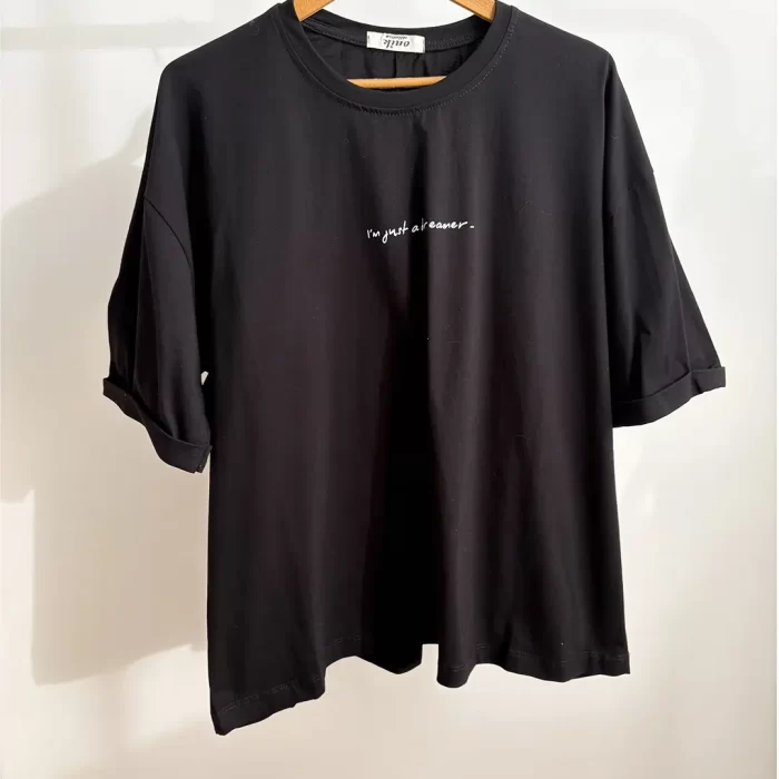 تیشرت اورلانگ باکسی مینیمال - Image 9