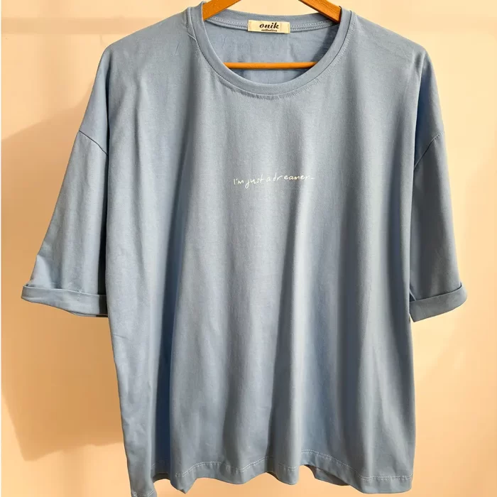 تیشرت اورلانگ باکسی مینیمال - Image 11