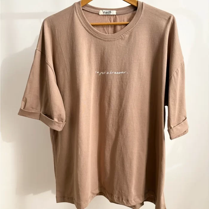 تیشرت اورلانگ باکسی مینیمال - Image 12