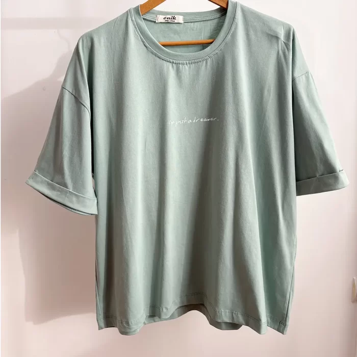 تیشرت اورلانگ باکسی مینیمال - Image 13